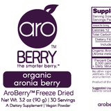 AroBerry® Organic Aronia Berry Powder